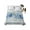 Blue,Green,White, variant on King Size Flat Sheet Only, Hotel Luxury Microfiber Bed Top Sheets, Soft Breathable Bedding Sheet for Bedroom, Easy Care - 105" x 98"