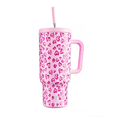 thumbnail image 1 of Vaso Térmico Acero Inoxidable Calor/frío Dos Picos 40oz Corazon Rosa, 1 of 5