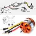 thumbnail image 3 of RC Airplane Brushless Motor D3536 Replacement Accessory RC Fixed Wing Aircraft High Thrust Metal, 3 of 8