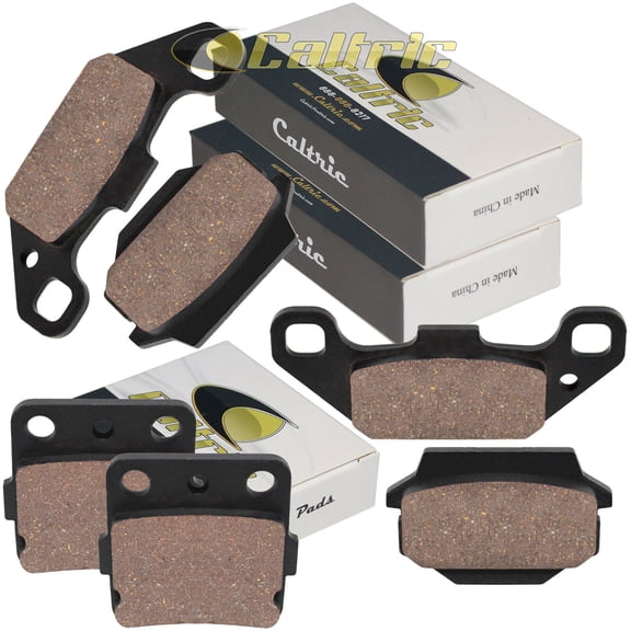 XYZ Sales Front and Rear Brake Pads for Suzuki LT250R Quadracer 250 1985-1986