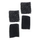 thumbnail image 5 of ColoMX 4 unids SAFE SOUZ SCAR SPONEGE ESPECIAL EFECTO ESPECIAL Fabricación de esponja densa esponja negra, 5 of 7