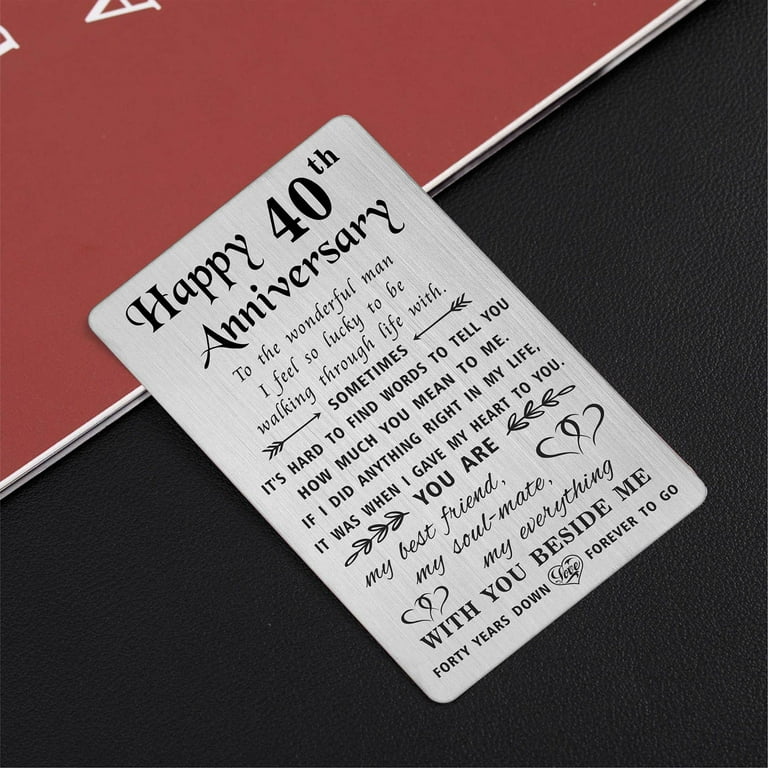 40th anniversary sales gifts for men