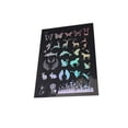 thumbnail image 1 of Yuarrent Pegatinas transparentes con patrón múltiple, accesorio de bricolaje, artesanías coloridas duraderas, decoración de uñas, embalaje de regalo, Artesanía dibujos animados 7 Yuarrent HA059584-21, 1 of 6