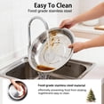 thumbnail image 6 of YXSC Chafing Dishes for Buffet 6 Pack,[Elegant Gold and Silver Colors] 5QT Food Warmers for Parties Buffet Stainless Steel Round Chafing Dish Buffet Set, 6 of 6