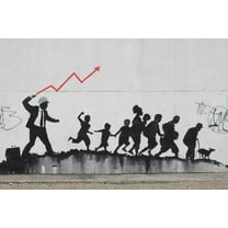 Banksy Mural - CANVAS OR PRINT WALL ART