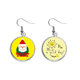 thumbnail image 1 of Pendiente Sol Flor Unbranded Santa Claus Joyas Moda, 1 of 3