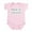 Petal Pink, variant on CafePress - Made In Iceland Infant Bodysuit - Baby Light Bodysuit, Size Newborn - 24 Months