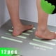 thumbnail image 1 of Tiras antideslizantes para ducha y bañera, juego de 12 tiras de ducha, tiras de baño transparentes, autoadhesivas, luminosas., 1 of 5