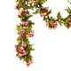 thumbnail image 4 of Vid de Flor de rosa artificial NikouMX Guirnalda de follaje de rosas artificiales, 4 of 5