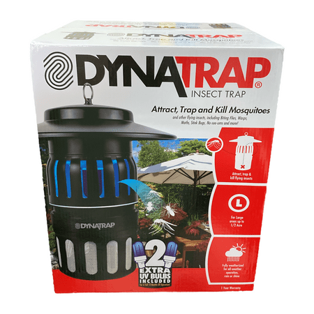 DynaTrap 1/2 Acre Copper Insect and Mosquito Trap with 2 Replacement Bulbs