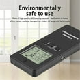 thumbnail image 3 of Zootealy Portable UV Radiation Tester with LCD Display - Handheld Radiation Detector for Home/Office Use - Lightweight UV Detection Counter - ABS Material - Black Color - Measures up to 3000uw/cm2, 3 of 6
