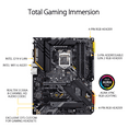 thumbnail image 5 of ASUS TUF GAMING Z490-PLUS (WI-FI) ATX gaming motherboard with M.2, 14 DrMOS power stages, Intel WiFi 6, HDMI, DisplayPort, SATA 6 Gbps, USB 3.2 Gen 2 ports, and Aura Sync RGB lighting, 5 of 6