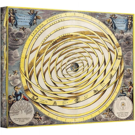 Andres Celarius "Celestial Map" Gallery-Wrapped Canvas