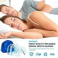 thumbnail image 2 of Neomen Sleep Teeth Grinding Mouth Guard with Case for TMJ and Sleep Apnea (2 Sizes, 4 Packs), 2 of 7