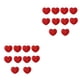 thumbnail image 2 of Kearding 10 piezas de bolsas de dulces para mascotas, Adorable, romántico, reemplazo en forma de corazón, regalo decorativo, bolsas para Rojo 2piezas, 2 of 6