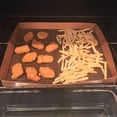 thumbnail image 6 of Cooks Innovations Oven Crisper Grill Basket - Crisping Sheet for Baking Crisp Pizza, Chips, Fries, & More -  Dishwasher Safe Air Fry Basket Black, 6 of 9
