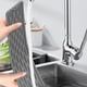 thumbnail image 3 of Alfombrilla Silicona DQrwqpou para Grifo Almohadilla Secado Antideslizante para Fregadero para Suministros Baño gris, 3 of 7