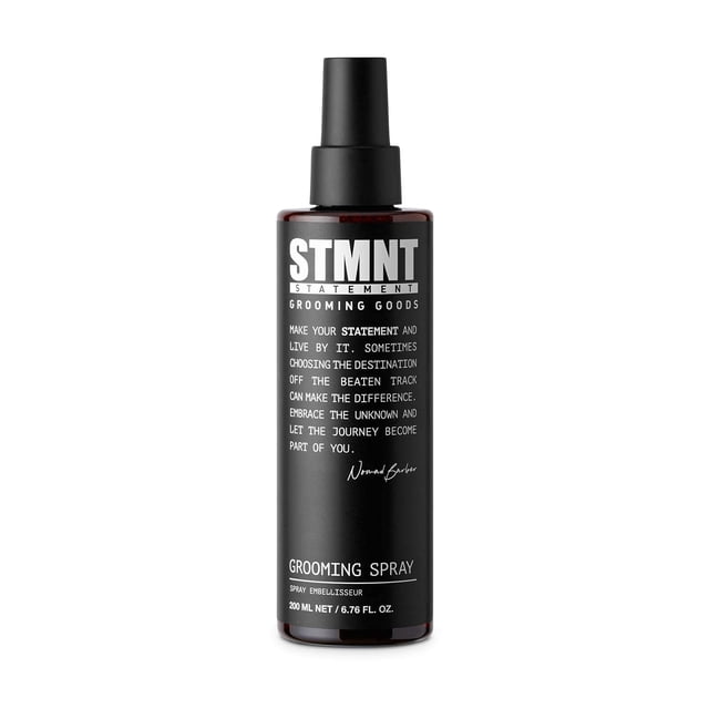 STMNT Grooming Goods Spray de aseo, 7.5 oz | Acabado natural | Tacto más grueso | No pegajoso