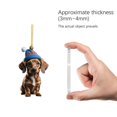 thumbnail image 6 of Christmas Pet Blue Hat Dog Christmas Tree Pendant Acrylic Decoration Pendant/ Dog Christmas Tree Pendant Gj163-002, 6 of 7