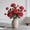 Hot Pink, variant on 7 Bundles 3-Heads Faux Silk Peony Flowers Realistic Fake Floral Stems Home Wedding Table Centerpiece Vase Decor,Pink