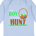 thumbnail image 4 of Inktastic This Boy is on the Hunt- Easter eggs Boys Long Sleeve Baby Bodysuit, 4 of 5