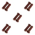 thumbnail image 2 of relayinert Moto Vintage Guidon Poignées 7/8 22mm Universel Intemporel Confortable Poignée Marron 5Set, 2 of 6