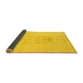 thumbnail image 2 of Ahgly Company Indoor Rectangle Abstract Yellow Modern Area Rugs, 6' x 9', 2 of 4