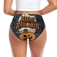 thumbnail image 3 of Womens Underwear Halloween D Happy Pumpkin Cuteness No Show Seamless Underwear for Women, Soft Stretch Women's Panties, Hipster Ladies Panties Bikini Underwear Briefs, 3 of 6