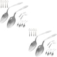 thumbnail image 1 of HLONK 2 PCS Cuillère Pliée Cuillères Magicien Enfant Tout-Petit Argent, 1 of 8