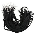thumbnail image 2 of 50Pcs Black Color Lanyards School Cards Work Cards Holder Strap Lanyards, 2 of 9