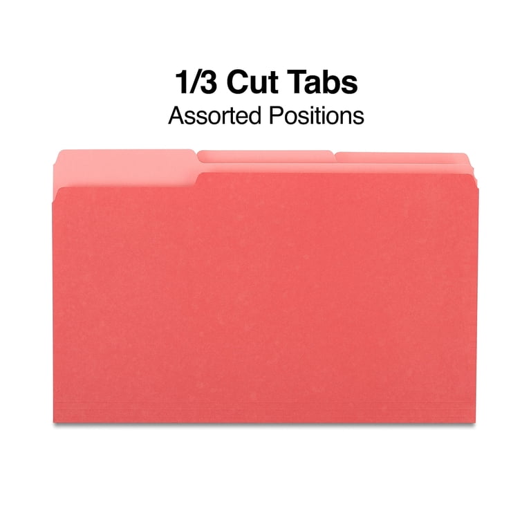 Smead Color File Folders, Legal Size, Red, 100-Pack photo 5
