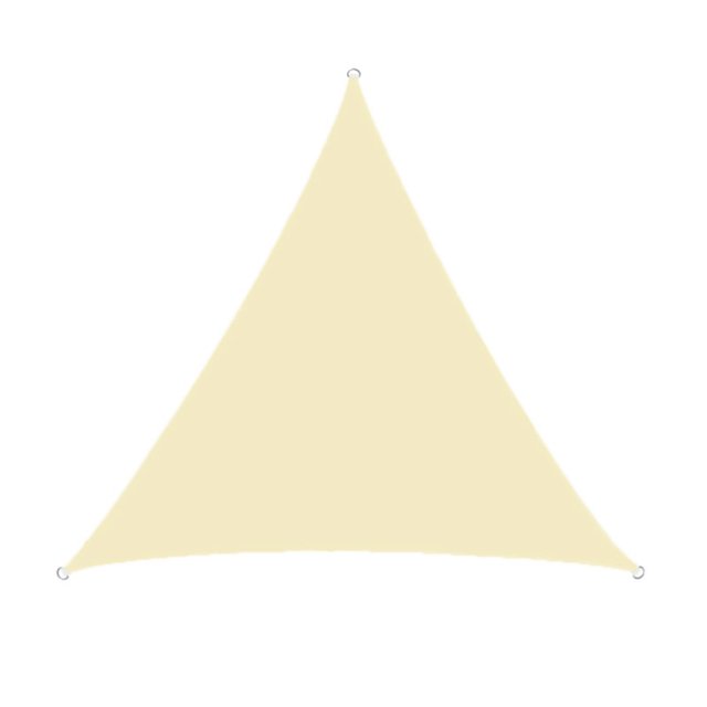 CSChome Sun Canopy Shade Sail UV Protection Good Sunshade Waterproof Windproof Weather resistant Triangle Heavy Duty Garden