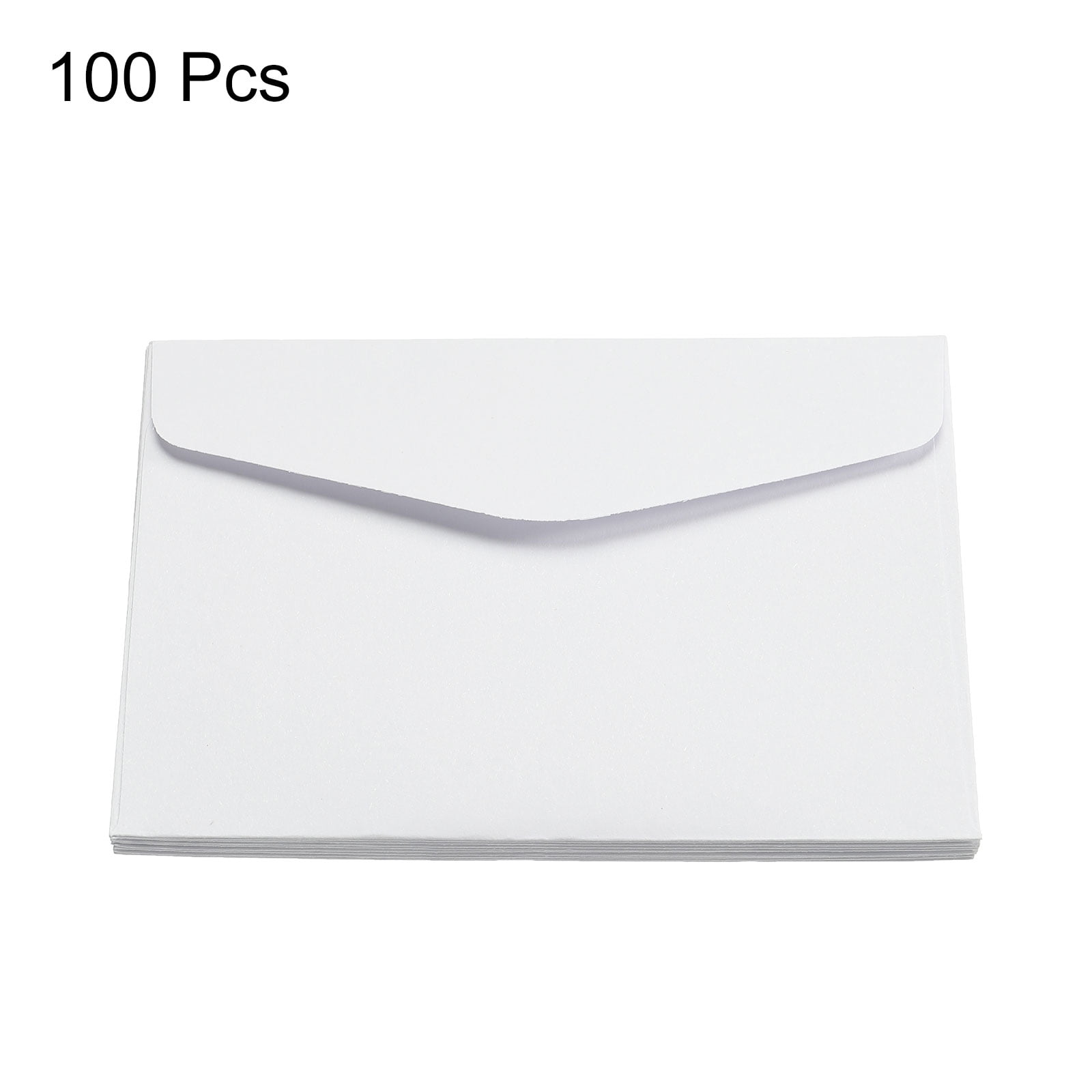 Unique Bargains Blank Small Items Storage Holder Mini Envelopes White