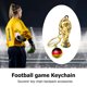 thumbnail image 4 of Llavero modelo de bandera nacional llaveros de fútbol portátiles regalos para niños (Alemania) JShteea Para Estrenar, 4 of 6