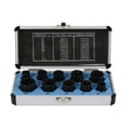 thumbnail image 1 of PENGXIANG 10Pcs Damaged Bolt Nut Screw Remover Extractor Set Socket Threading Removal Tool, 1 of 7