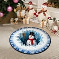 thumbnail image 5 of BKER 31.5 Inch 3D Visual Rug Santa Up Design Festive Slip Doormat For Xmas Indoor Outdoor Use Perfect For Front Door Bathroom Kitchen Holiday Season Carpet With Fille Santa, 5 of 5