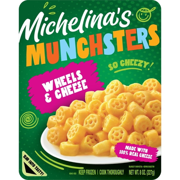Michelina’s® Munchsters Wheels and Cheese Meal 8oz (Frozen Dinner)