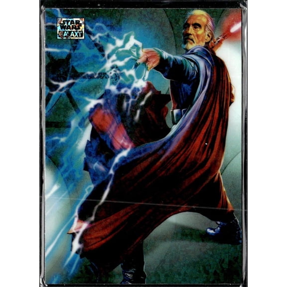 Collectible 2018 Topps Star Wars Galaxy #32 Count Dooku Trading Card