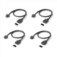 thumbnail image 2 of Cable de Extensión RGB de 8 Piezas, 5 V, 3 Pines A Conector ARGB Hembra SM de 3 Pines, Cable Adaptador Direccionable para Ventilador RGB, Tira de LED para PC, 2 of 5