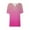 506_Hot Pink, variant on Sweet Home Farm V Neck T Shirts for Women Summer Vacation Fashion Short Sleeved Shirt Casual Loose Comfortable Tunic Short Sleeve Shirts for Women Black