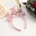 thumbnail image 6 of COMEET party hairband, Love Heart Headband Glittering Powder Hairband for Adult Teens Party Gathering Headpiece Valentine Festival Hairband, 6 of 11