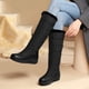 thumbnail image 4 of Botas de nieve y lana con suela gruesa y caña alta, botas de gran tamaño, 4 of 6