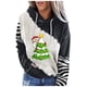 thumbnail image 1 of Sudadera para Mujer Cuello Redondo Sudaderas Moda Estampado Pullover Tops Manga Larga Blusa Con Capucha Odeerbi  ODB-5, 1 of 8