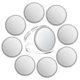 thumbnail image 5 of 8pcs Blank For Laser Engraving, 1.6in Engraving Blank Alloy Coins With Acrylic Protection Box Gold, 5 of 5