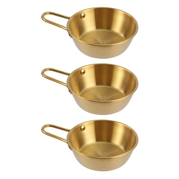Shisuyan 3pcs Korean Traditional Wine Bowls Korean Rice Wine Bowl Soup Dish for Home