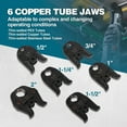 thumbnail image 4 of ZUPPER Pro Press Tool kit with 1/2" to 2" ProPress Jaws for Copper Viega, 2pcs 4AH Battery, Fast Charger & Carrying Case, 4 of 9