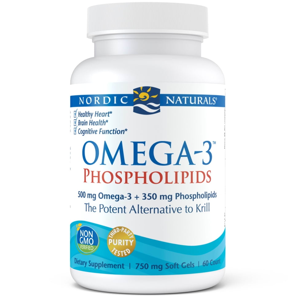Nordic Naturals Omega3 Phospholipids Softgels, 500 Mg, 60 Ct Walmart