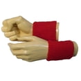 thumbnail image 5 of COUVER Cotton Terry Sport Wristbands Red Unisex One Size 2 Pairs, 5 of 8