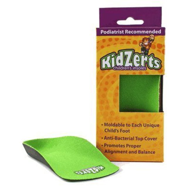 Plantillas ortopédicas con soporte de arco para niños Kidzerts talla 2-3
