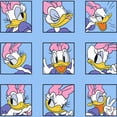 thumbnail image 2 of Toddler's Mickey & Friends Daisy Duck Face Expressions Graphic Tee Light Blue 5T, 2 of 3
